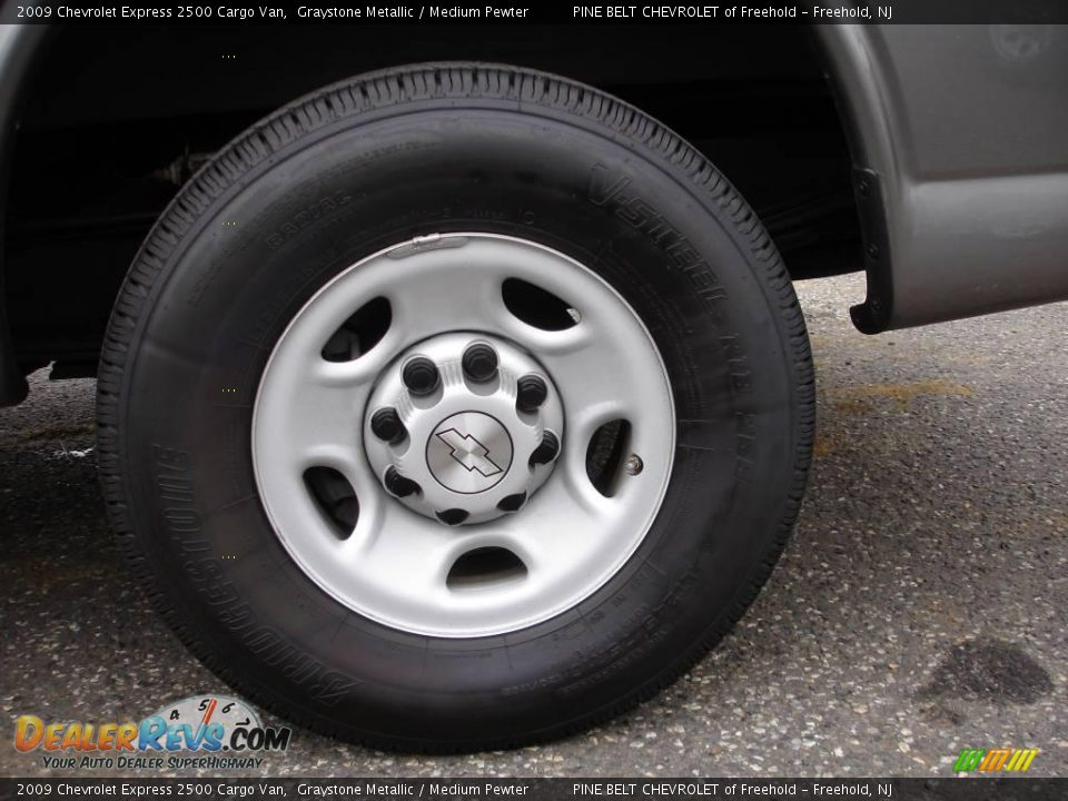 2009 Chevrolet Express 2500 Cargo Van Graystone Metallic / Medium Pewter Photo #6