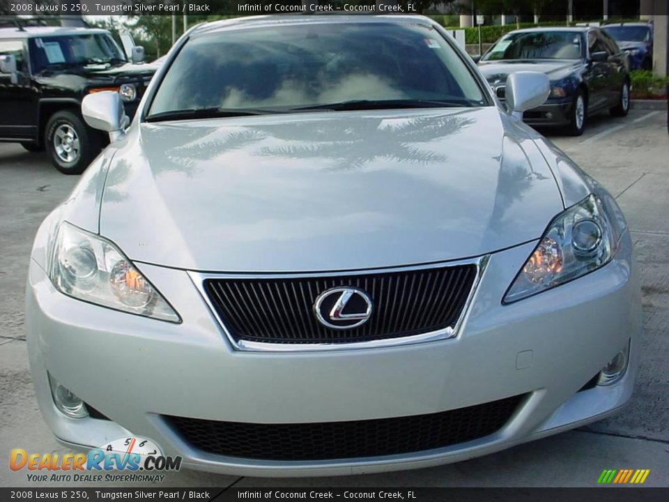2008 Lexus IS 250 Tungsten Silver Pearl / Black Photo #8