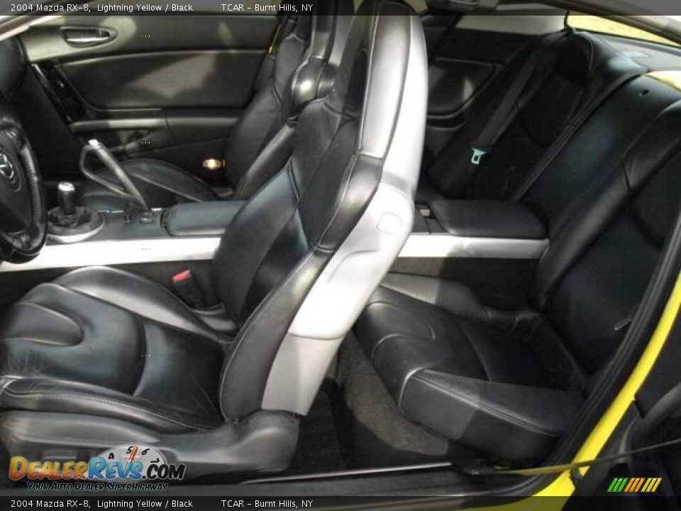 2004 Mazda RX-8 Lightning Yellow / Black Photo #8