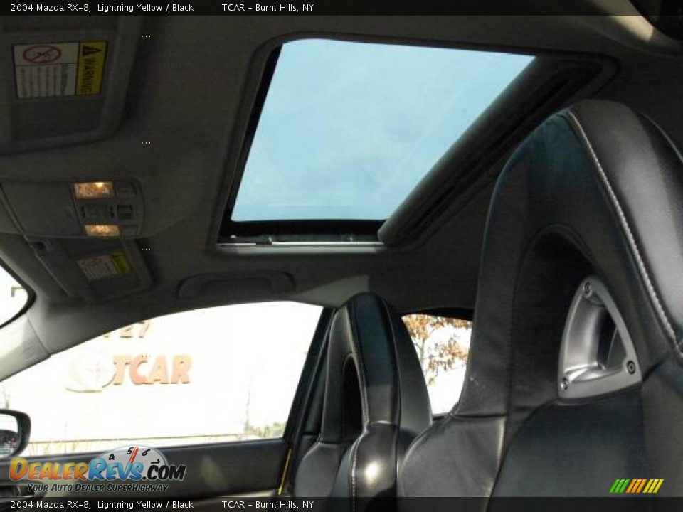 2004 Mazda RX-8 Lightning Yellow / Black Photo #11