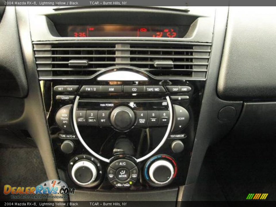 2004 Mazda RX-8 Lightning Yellow / Black Photo #12