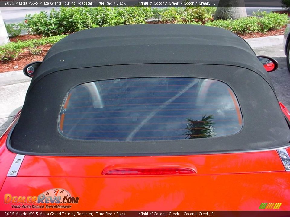 2006 Mazda MX-5 Miata Grand Touring Roadster True Red / Black Photo #5