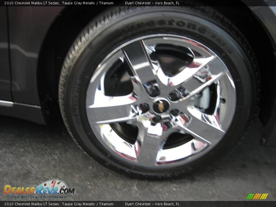 2010 Chevrolet Malibu LT Sedan Taupe Gray Metallic / Titanium Photo #3