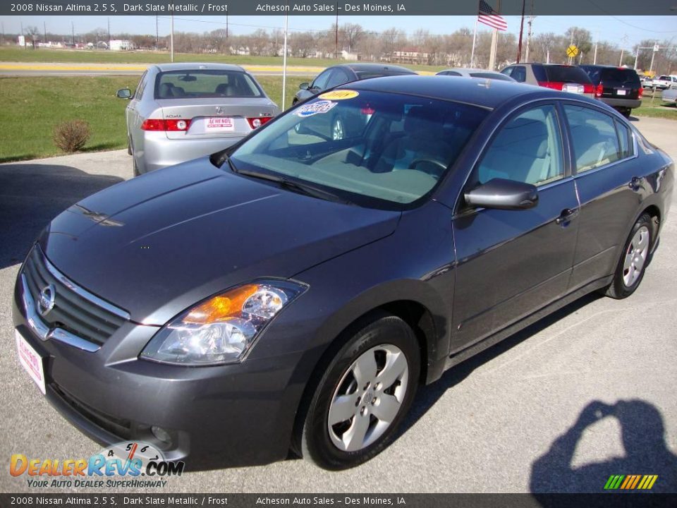 2008 Nissan Altima 2.5 S Dark Slate Metallic / Frost Photo #1