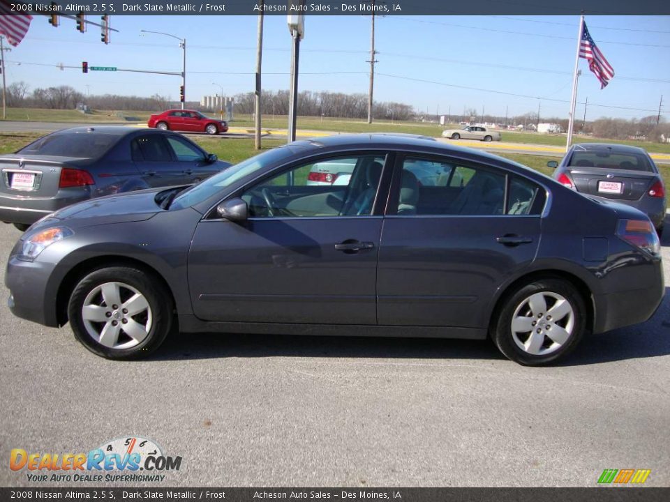 2008 Nissan Altima 2.5 S Dark Slate Metallic / Frost Photo #2