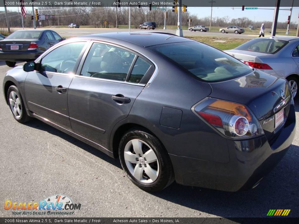 2008 Nissan Altima 2.5 S Dark Slate Metallic / Frost Photo #3