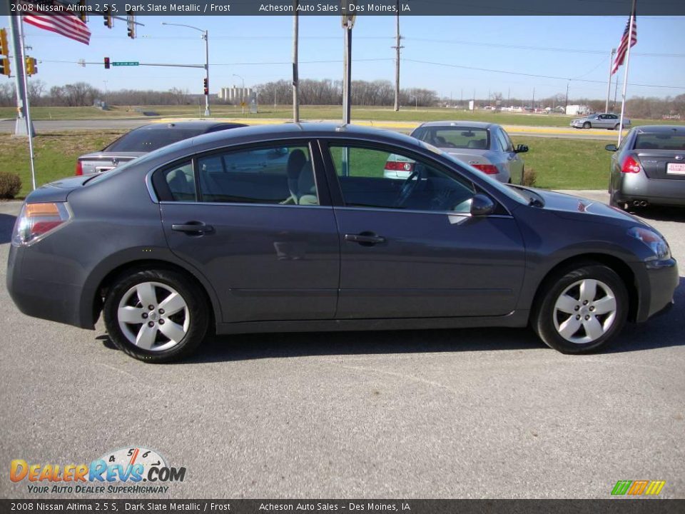 2008 Nissan Altima 2.5 S Dark Slate Metallic / Frost Photo #7