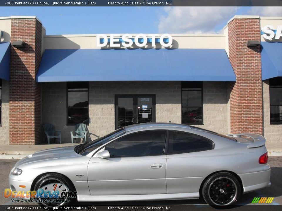 2005 Pontiac GTO Coupe Quicksilver Metallic / Black Photo #1
