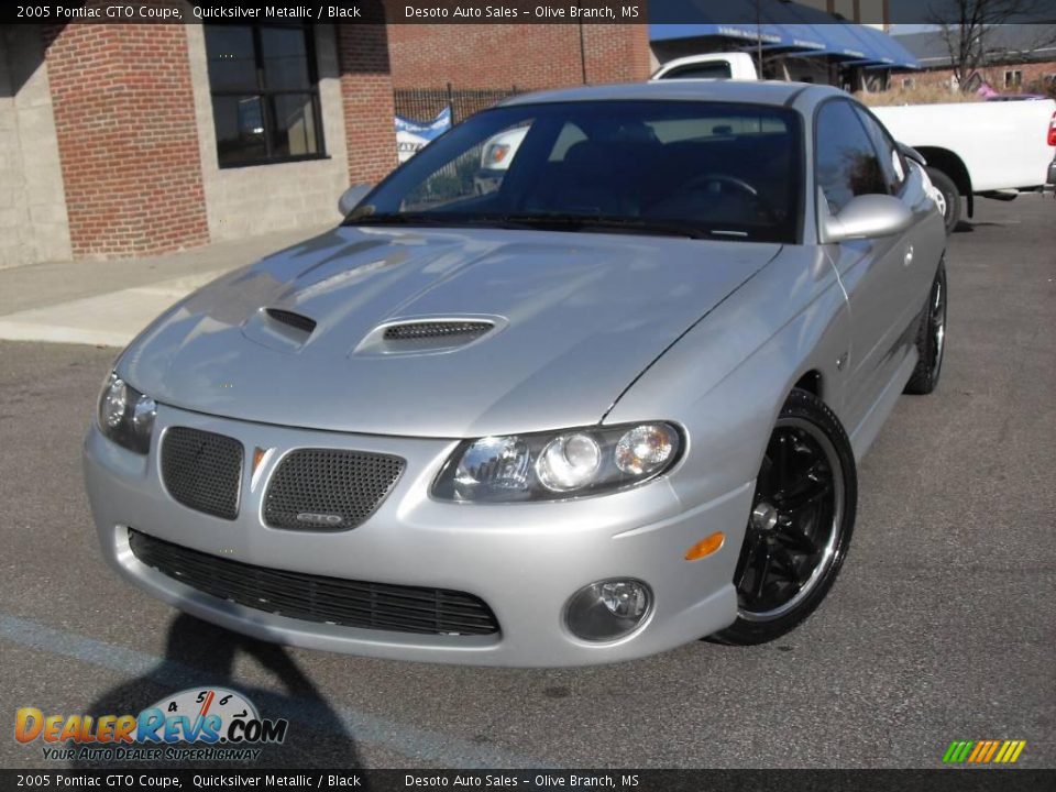 2005 Pontiac GTO Coupe Quicksilver Metallic / Black Photo #2