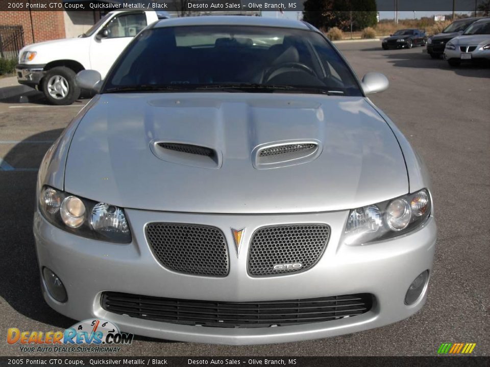 2005 Pontiac GTO Coupe Quicksilver Metallic / Black Photo #3