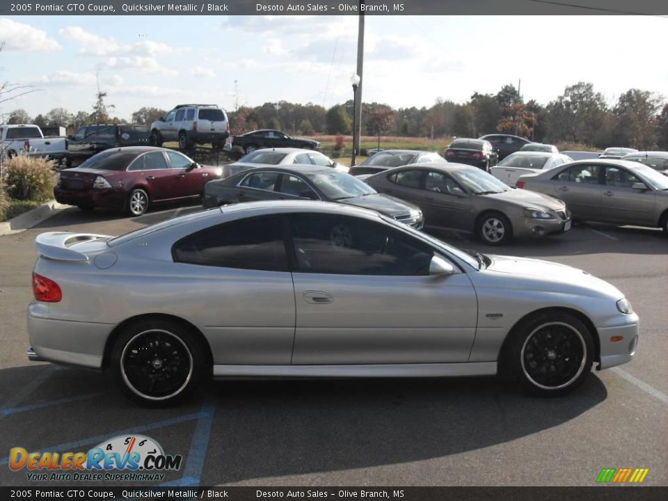 2005 Pontiac GTO Coupe Quicksilver Metallic / Black Photo #5