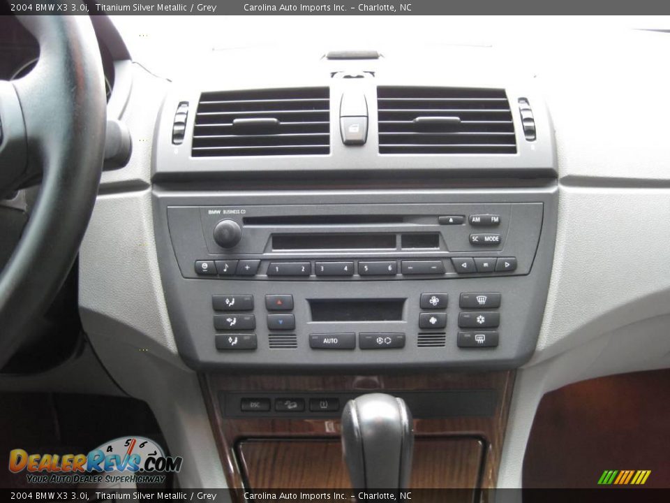 2004 BMW X3 3.0i Titanium Silver Metallic / Grey Photo #13