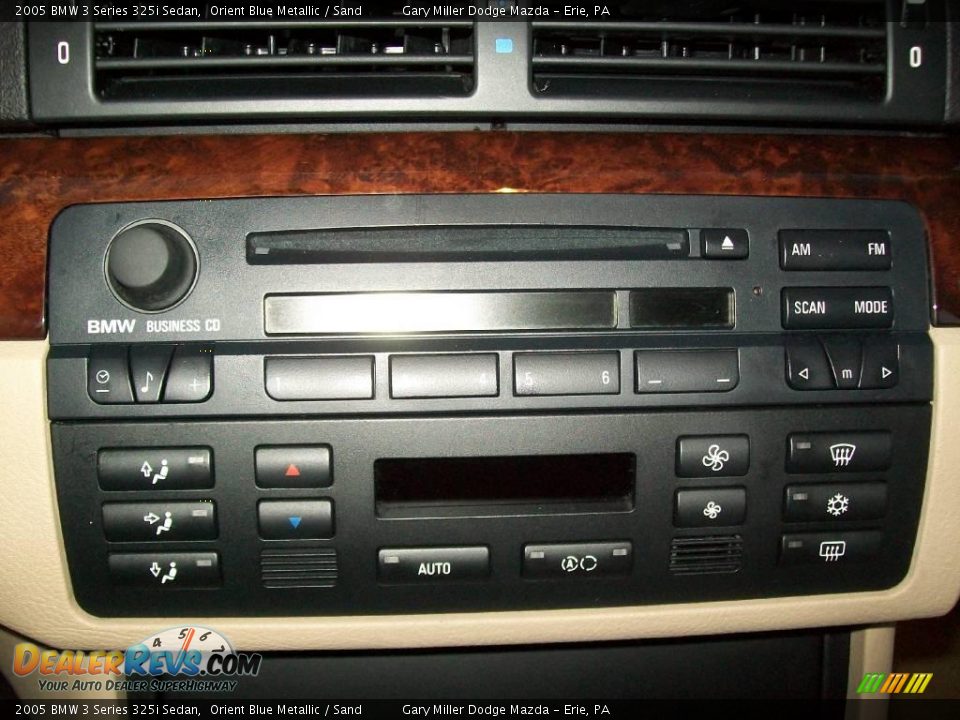 2005 BMW 3 Series 325i Sedan Orient Blue Metallic / Sand Photo #14