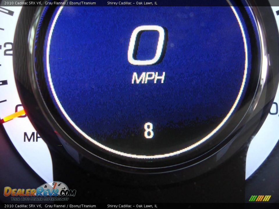 2010 Cadillac SRX V6 Gray Flannel / Ebony/Titanium Photo #8