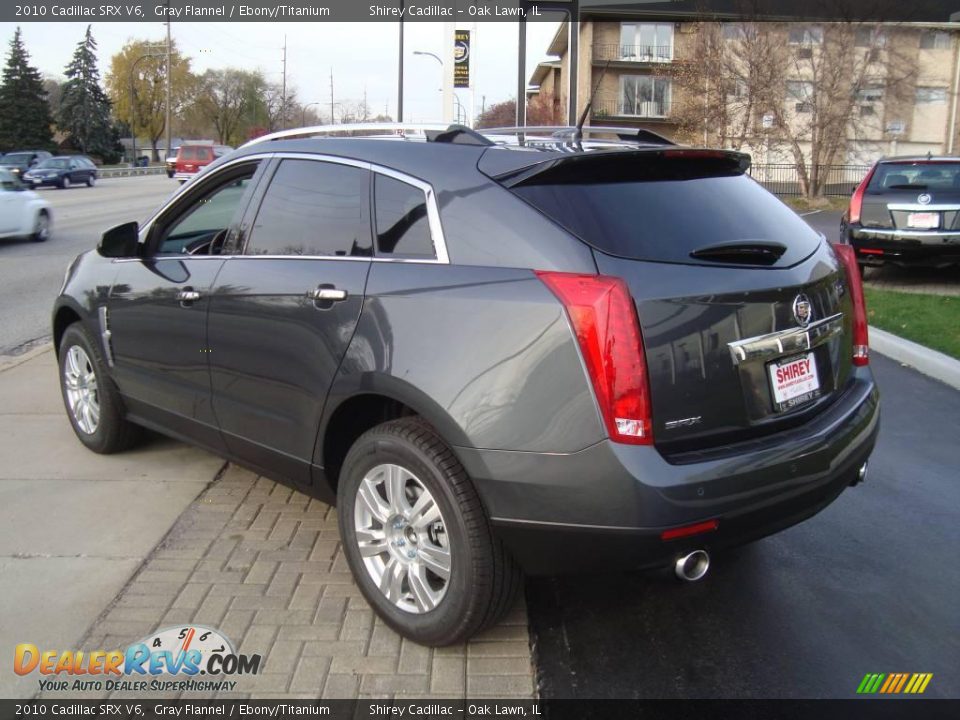 2010 Cadillac SRX V6 Gray Flannel / Ebony/Titanium Photo #9