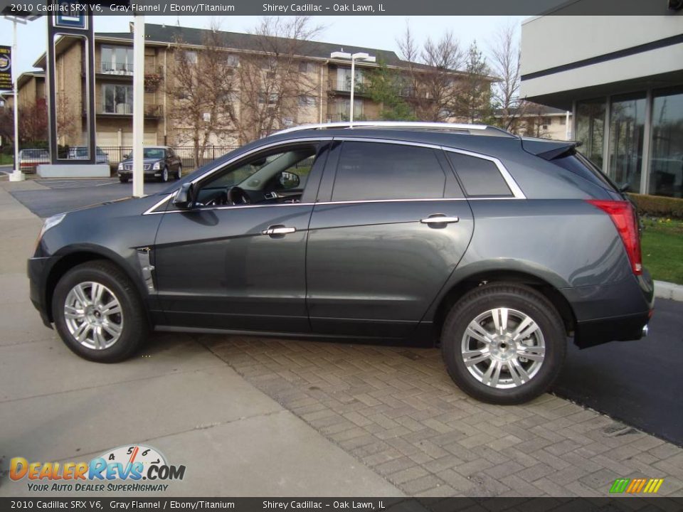 2010 Cadillac SRX V6 Gray Flannel / Ebony/Titanium Photo #10