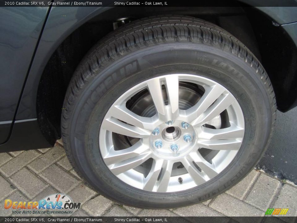 2010 Cadillac SRX V6 Gray Flannel / Ebony/Titanium Photo #11