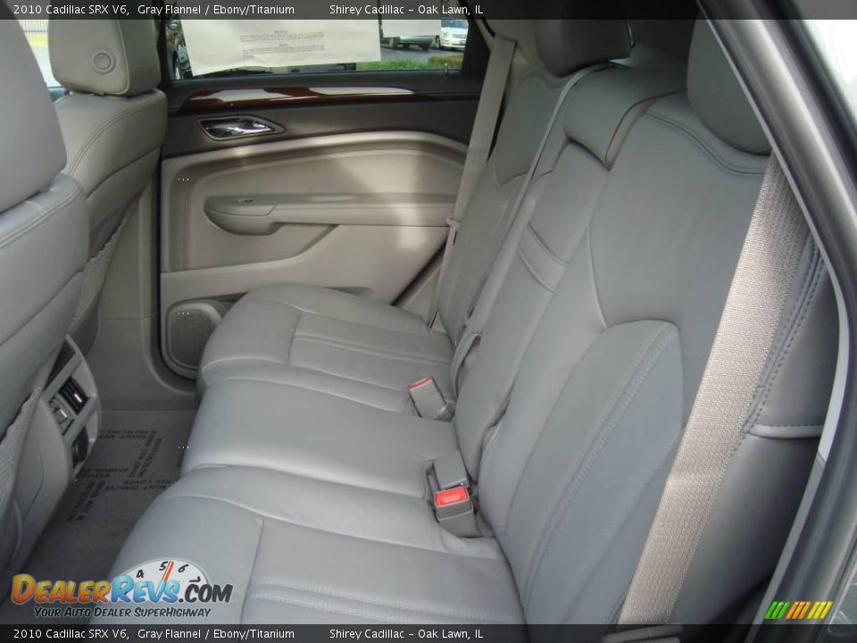 2010 Cadillac SRX V6 Gray Flannel / Ebony/Titanium Photo #12