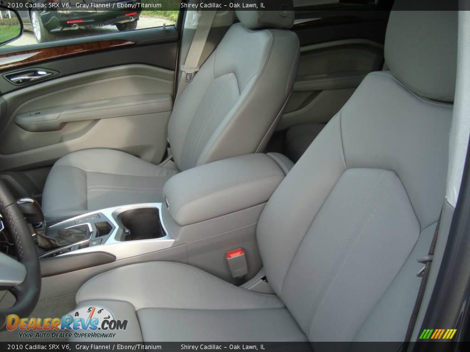 2010 Cadillac SRX V6 Gray Flannel / Ebony/Titanium Photo #15