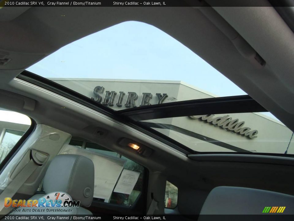 2010 Cadillac SRX V6 Gray Flannel / Ebony/Titanium Photo #16
