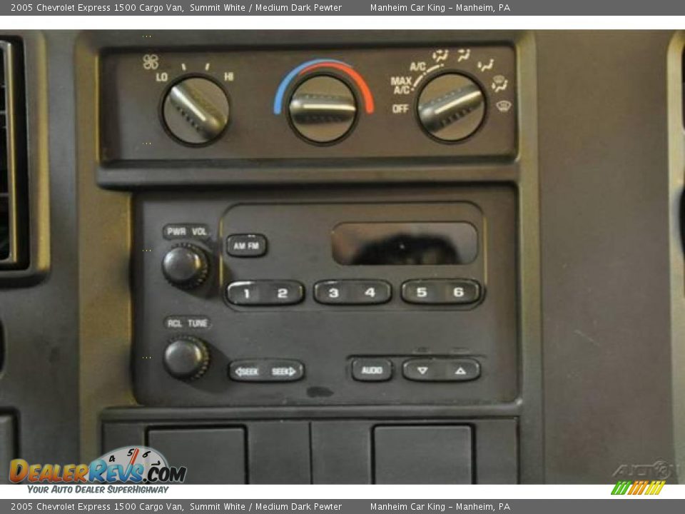 2005 Chevrolet Express 1500 Cargo Van Summit White / Medium Dark Pewter Photo #7