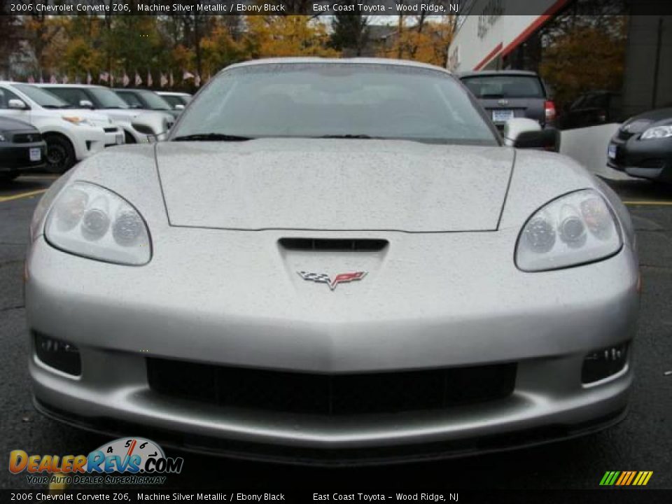 2006 Chevrolet Corvette Z06 Machine Silver Metallic / Ebony Black Photo #2