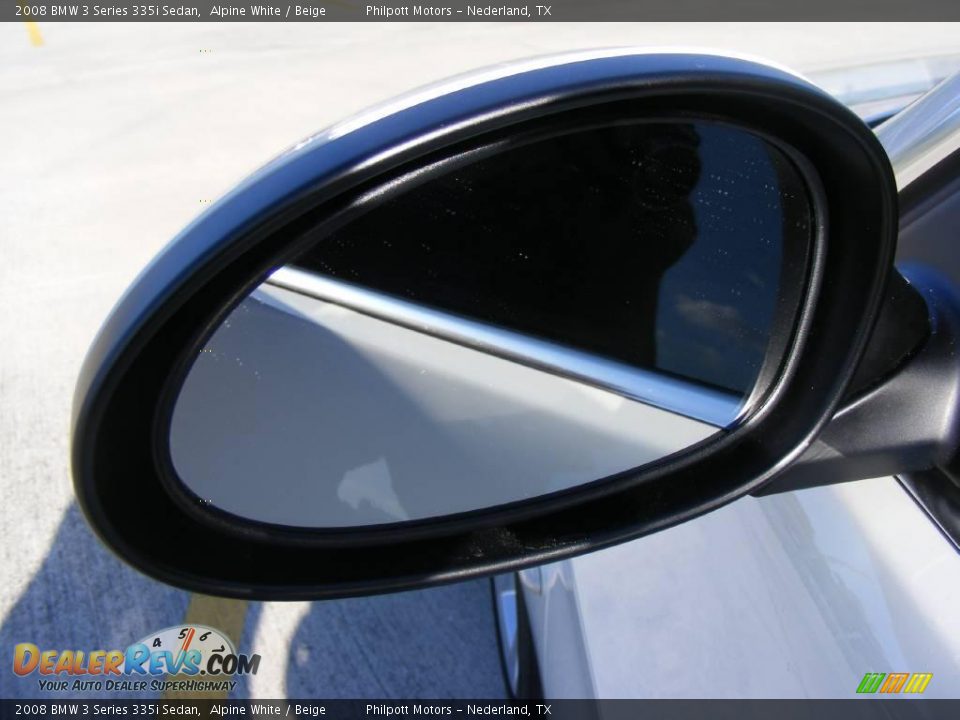 2008 BMW 3 Series 335i Sedan Alpine White / Beige Photo #17