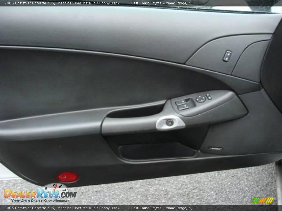 2006 Chevrolet Corvette Z06 Machine Silver Metallic / Ebony Black Photo #6
