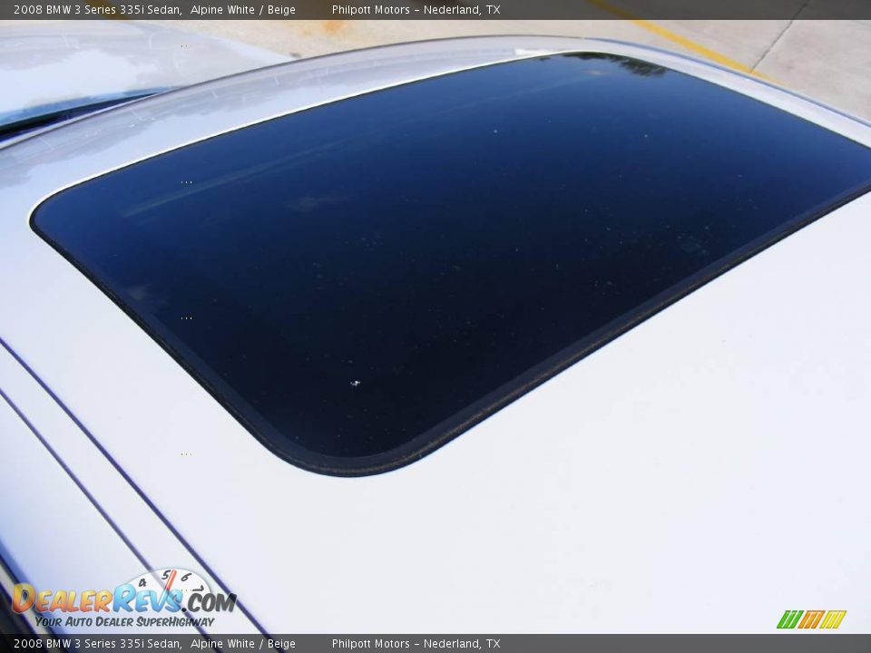 2008 BMW 3 Series 335i Sedan Alpine White / Beige Photo #18