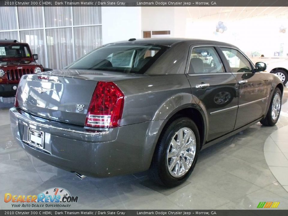 2010 Chrysler 300 C HEMI Dark Titanium Metallic / Dark Slate Gray Photo #3