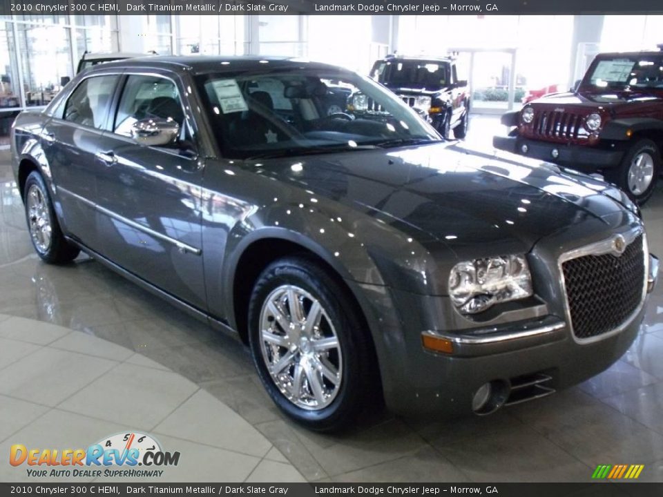 2010 Chrysler 300 C HEMI Dark Titanium Metallic / Dark Slate Gray Photo #4