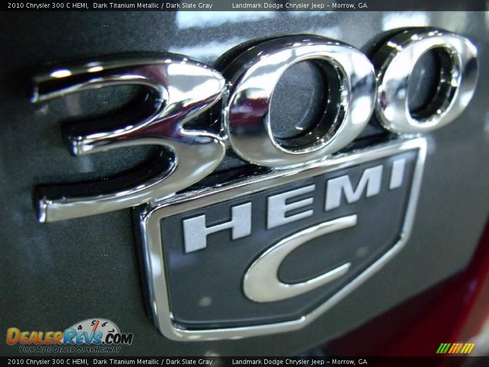 2010 Chrysler 300 C HEMI Dark Titanium Metallic / Dark Slate Gray Photo #6