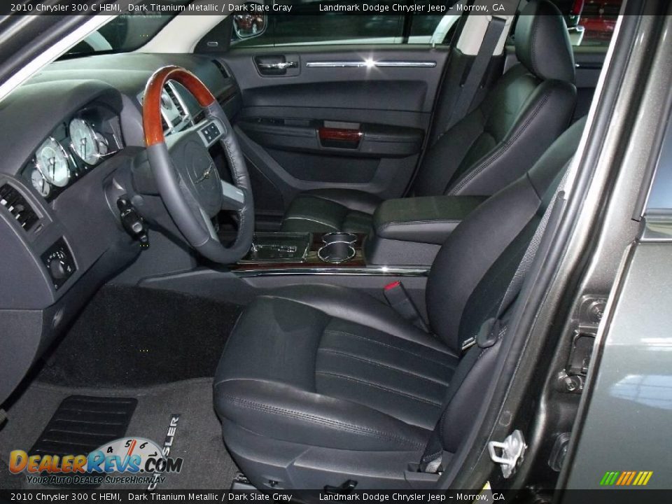 2010 Chrysler 300 C HEMI Dark Titanium Metallic / Dark Slate Gray Photo #7