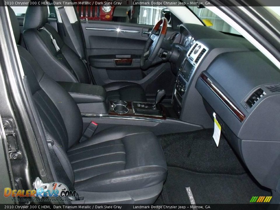 2010 Chrysler 300 C HEMI Dark Titanium Metallic / Dark Slate Gray Photo #10