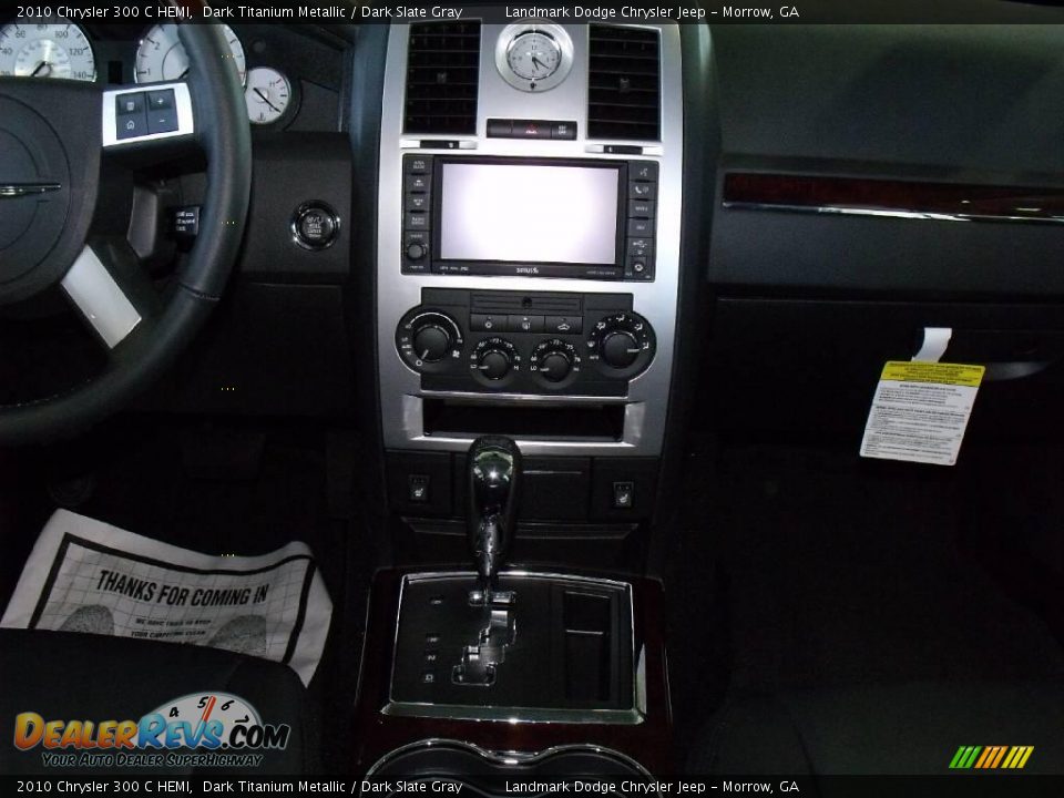 2010 Chrysler 300 C HEMI Dark Titanium Metallic / Dark Slate Gray Photo #11