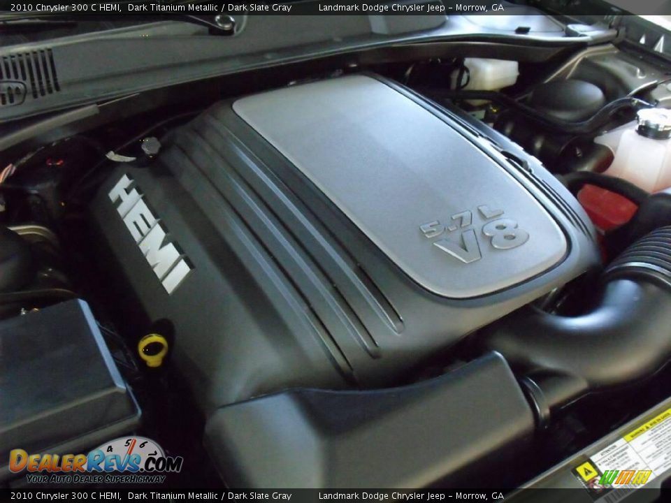 2010 Chrysler 300 C HEMI Dark Titanium Metallic / Dark Slate Gray Photo #13