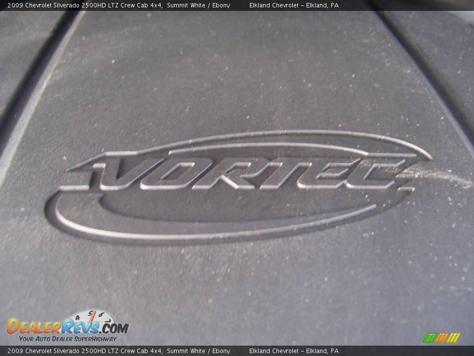 2009 Chevrolet Silverado 2500HD LTZ Crew Cab 4x4 Summit White / Ebony Photo #12