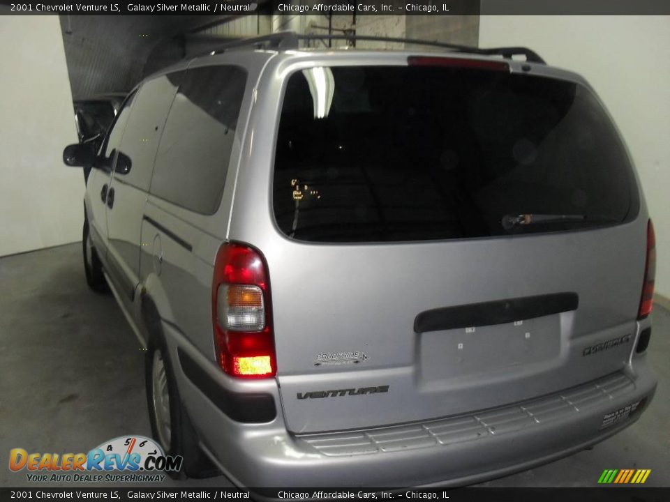 2001 Chevrolet Venture LS Galaxy Silver Metallic / Neutral Photo #5