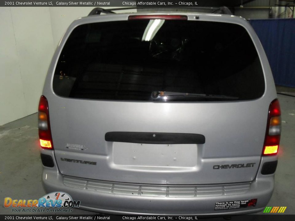 2001 Chevrolet Venture LS Galaxy Silver Metallic / Neutral Photo #6