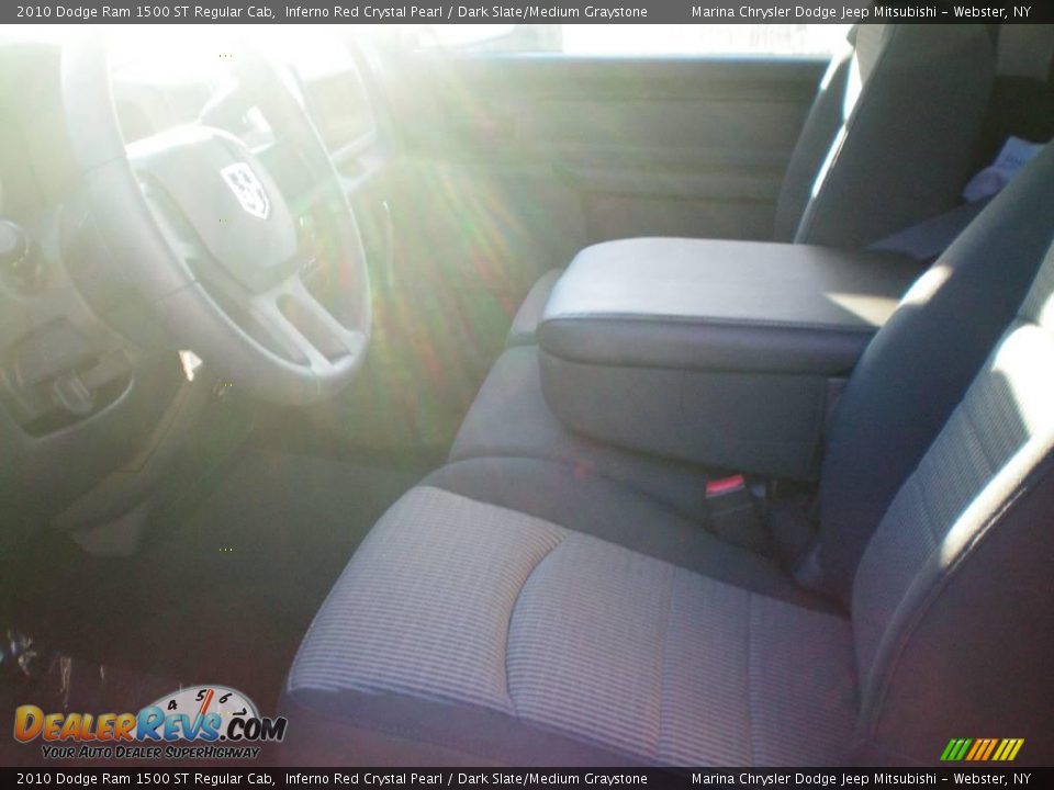 2010 Dodge Ram 1500 ST Regular Cab Inferno Red Crystal Pearl / Dark Slate/Medium Graystone Photo #2