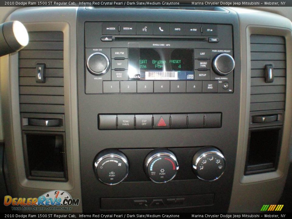 2010 Dodge Ram 1500 ST Regular Cab Inferno Red Crystal Pearl / Dark Slate/Medium Graystone Photo #4