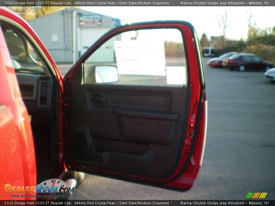 2010 Dodge Ram 1500 ST Regular Cab Inferno Red Crystal Pearl / Dark Slate/Medium Graystone Photo #15