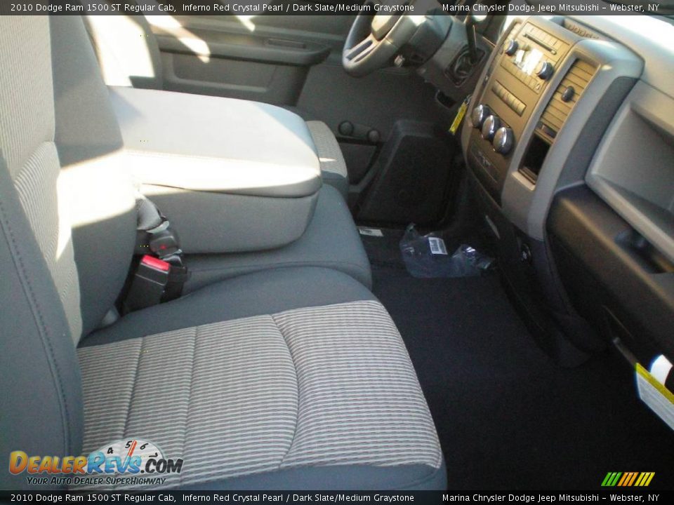 2010 Dodge Ram 1500 ST Regular Cab Inferno Red Crystal Pearl / Dark Slate/Medium Graystone Photo #16