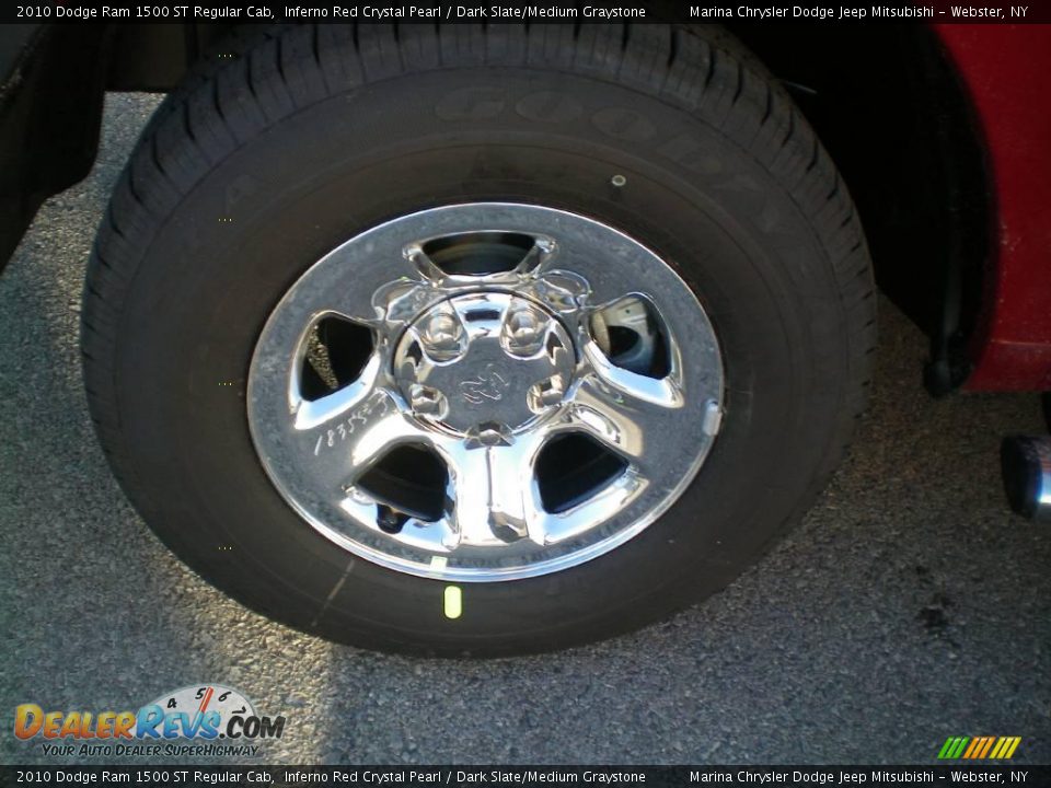 2010 Dodge Ram 1500 ST Regular Cab Inferno Red Crystal Pearl / Dark Slate/Medium Graystone Photo #17