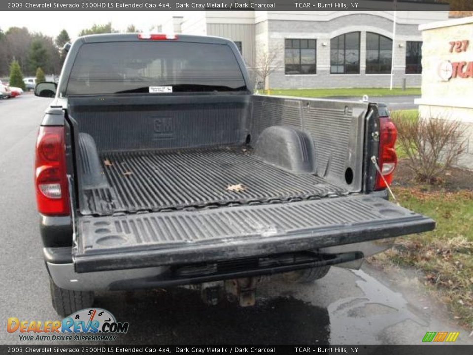 2003 Chevrolet Silverado 2500HD LS Extended Cab 4x4 Dark Gray Metallic / Dark Charcoal Photo #5