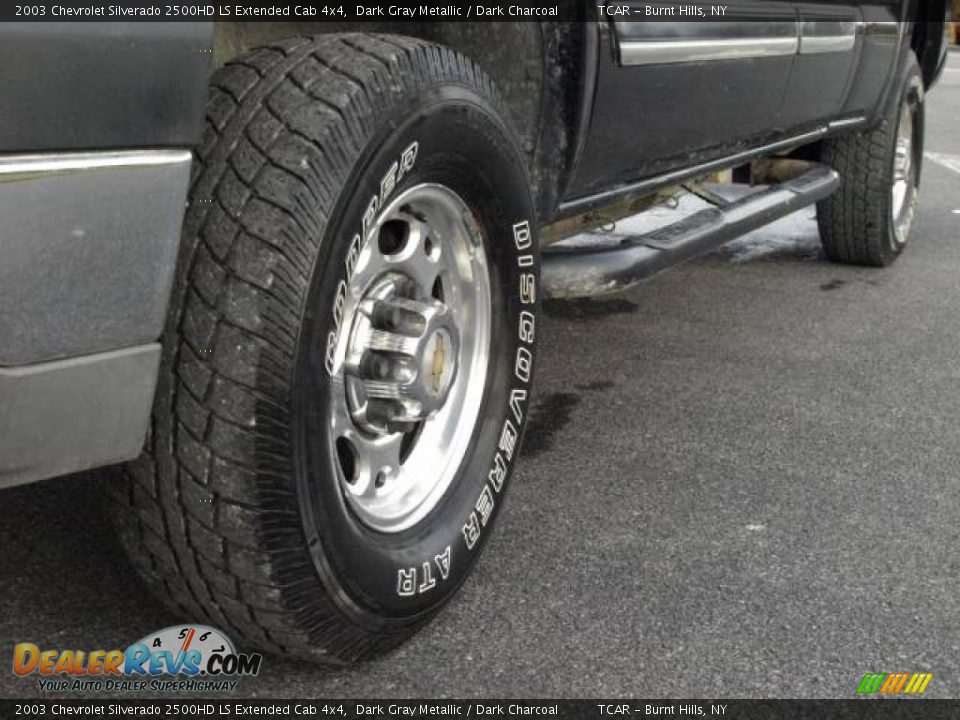 2003 Chevrolet Silverado 2500HD LS Extended Cab 4x4 Dark Gray Metallic / Dark Charcoal Photo #6