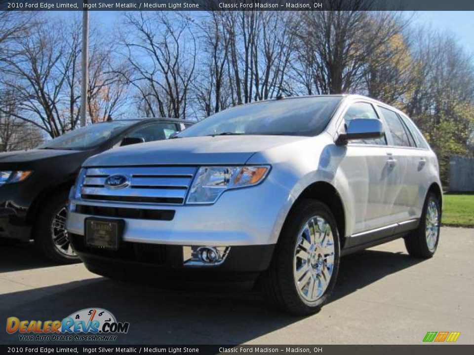 2010 Ford Edge Limited Ingot Silver Metallic / Medium Light Stone Photo #1