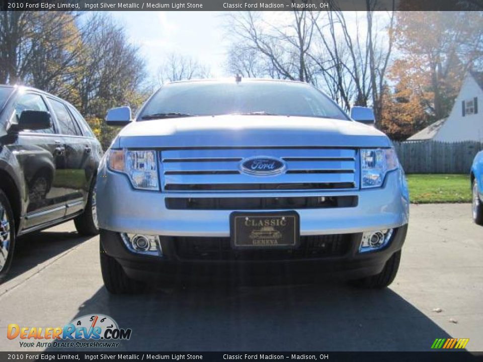 2010 Ford Edge Limited Ingot Silver Metallic / Medium Light Stone Photo #2
