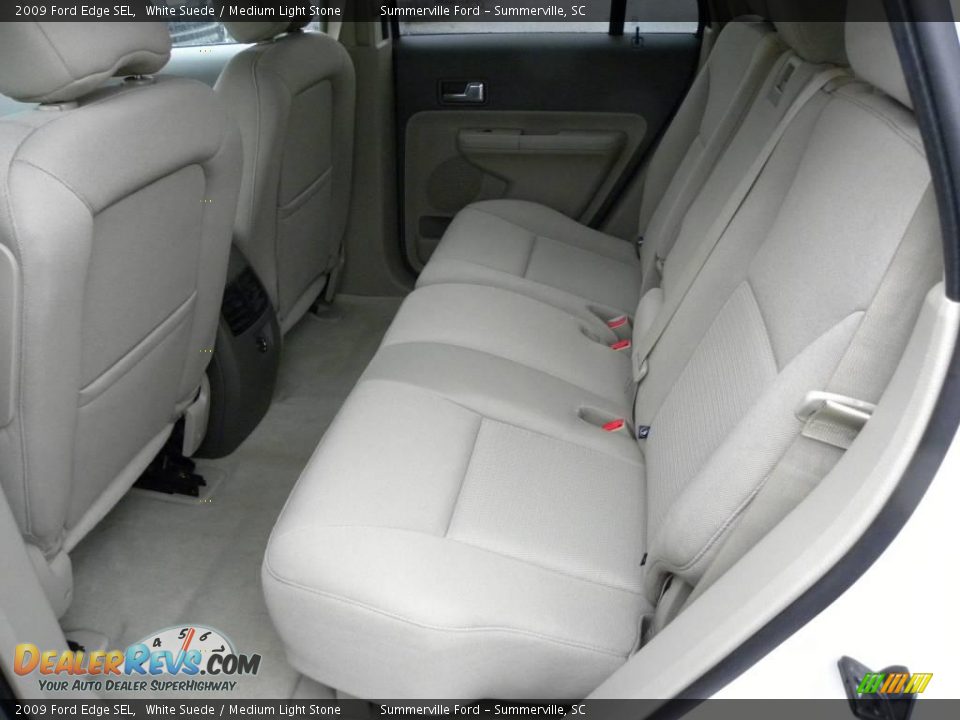2009 Ford Edge SEL White Suede / Medium Light Stone Photo #6