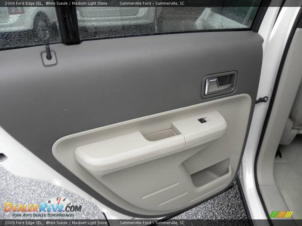 2009 Ford Edge SEL White Suede / Medium Light Stone Photo #7